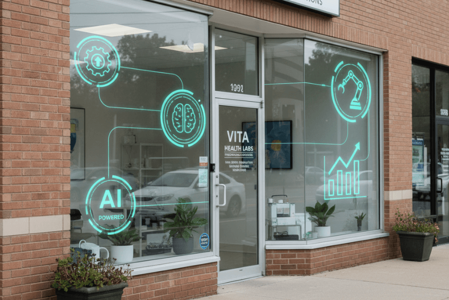 Hero image of small business in Lorton VA using artificial intelligence automation tools