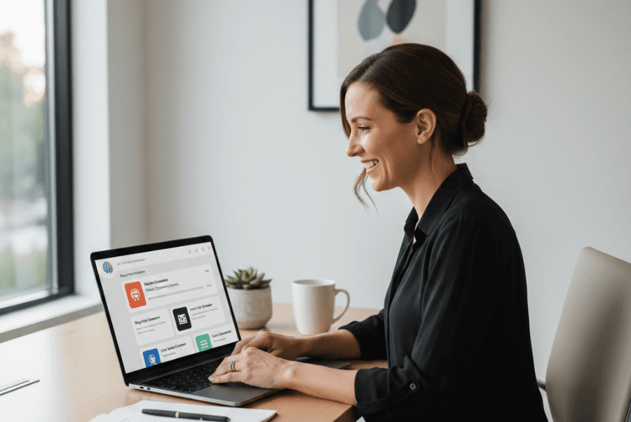 AI content creation Fairfax VA for local business owner